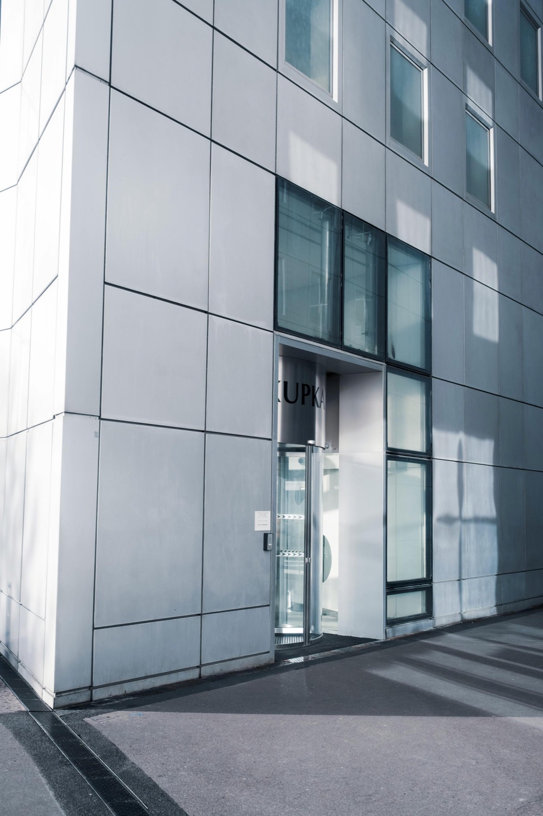 Entrance to a modern commercial building — the kind of property we maintain across Georgia